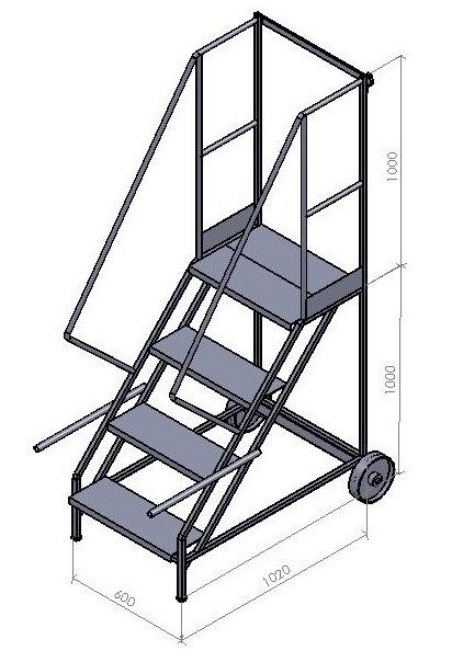 Budget Mobile Lorry Access Steps