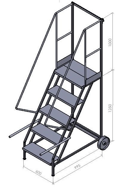 Budget Mobile Lorry Access Steps
