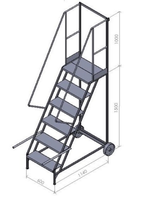Budget Mobile Lorry Access Steps