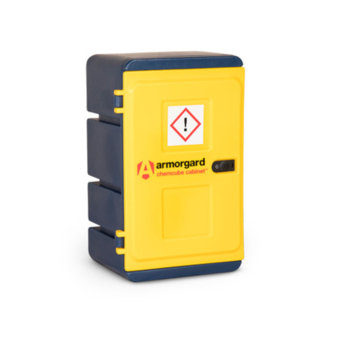 Armorgard Chemcube – Plastic Hazardous Storage Cabinet