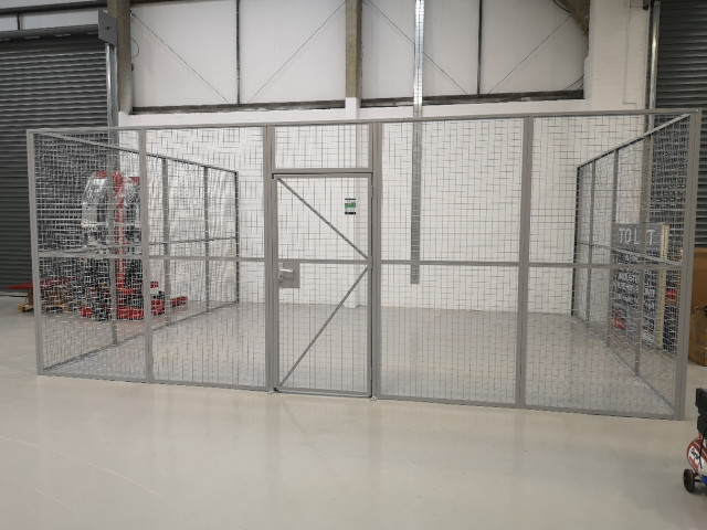 Eurocage Mesh Security Cage – Painted