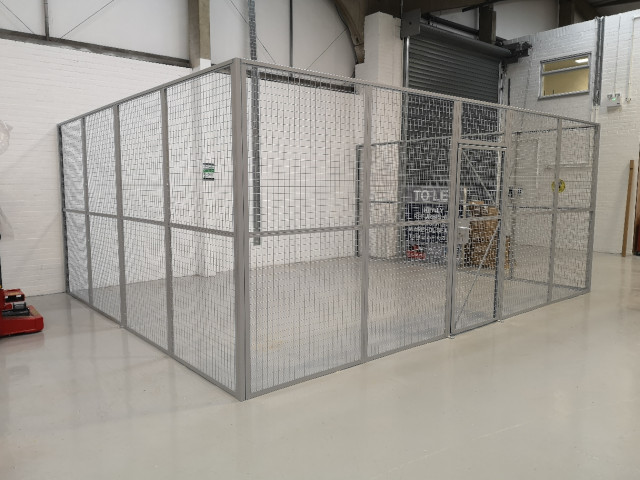 Eurocage Mesh Security Cage – Painted