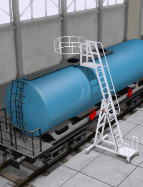 Krause Stabilo Tanker Ladder