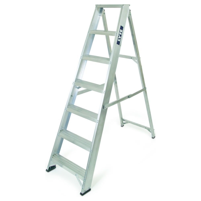 Lyte Industrial Aluminium Swingback Step Ladders