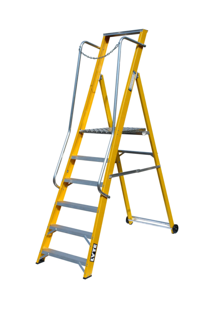 Lyte Glassfibre Widestep Step Ladders