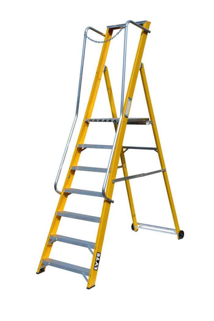 Lyte Glassfibre Widestep Step Ladders