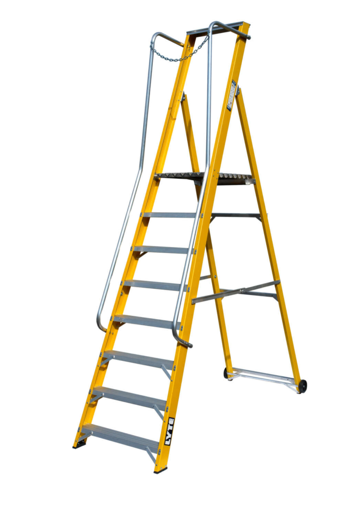 Lyte Glassfibre Widestep Step Ladders