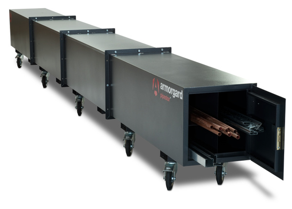 Armorgard Pipestor – Mobile Pipe Storage Unit