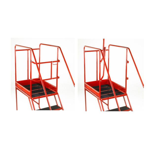 Steptek Quality Extra Heavy Duty Warehouse Ladder Narrow Base Model