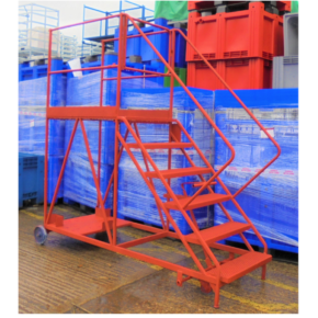 Refuse Waste Vehicle Access Platform – Bin Chute Steps