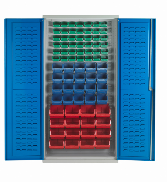 Bin Cabinets – Louvre Support