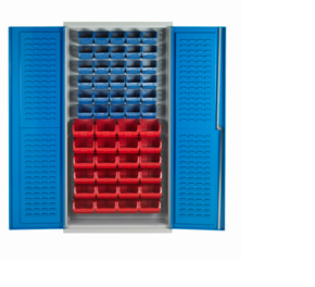 Bin Cabinets – Louvre Support