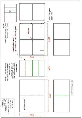 Bespoke or Custom Made Security Cage