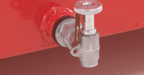Optional extra-Drain tap for Drum Sump