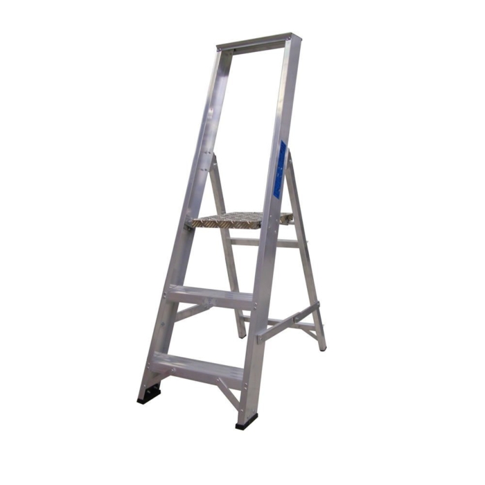 Lyte Industrial Aluminium Platform Step Ladders