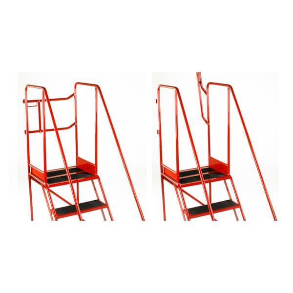 Steptek Quality Extra Heavy Duty Warehouse Ladder Narrow Base Model