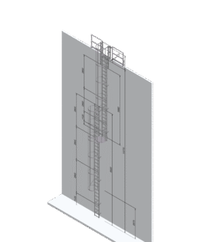 Bespoke or Custom Vertical Access Ladder